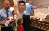 Vīrs publicē sirdi plosošas foto no sievas un nedzimušās meitiņas bērēm, lai cīnītos pret braukšanu dzērumā un par stingrākiem likumiem Vīrs publicē sirdi plosošas foto no sievas un nedzimušās meitiņas bērēm, lai cīnītos pret braukšanu dzērumā un par stingrākiem likumiem