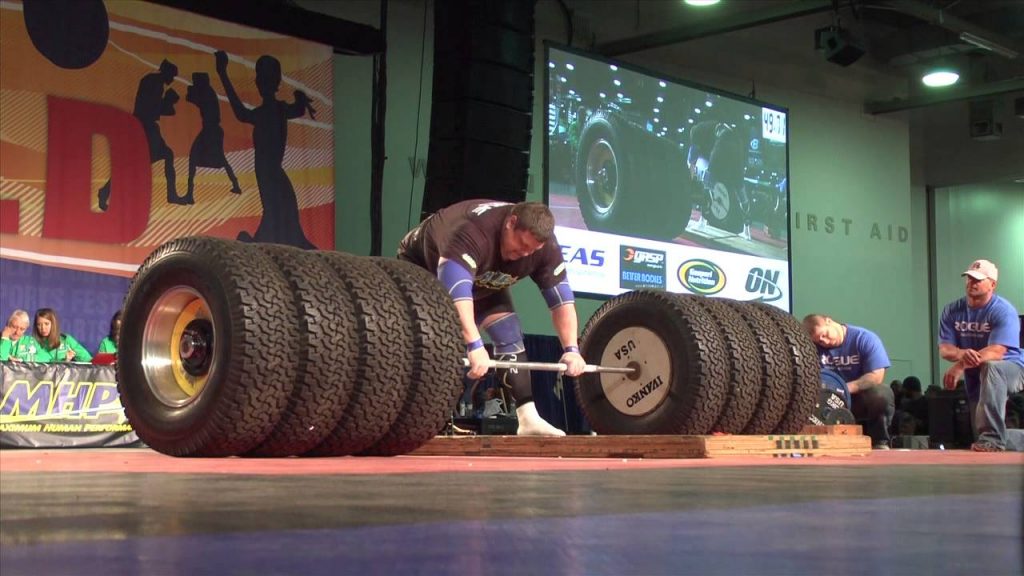 Kā izskatās cilvēks, kurš var pacelt 523 kg? (New World Record Deadlift 1155 pounds World’s Strongest Man)