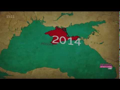 Kā mainījusies Krimas karte 3000 gadu periodā? (How changed Crimea map in 3000 years period)