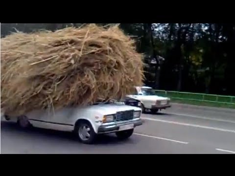 Kas notiek uz Krievijas ceļiem! (Russian Road Rage and Car Crashes – Insane Russian Drivers)