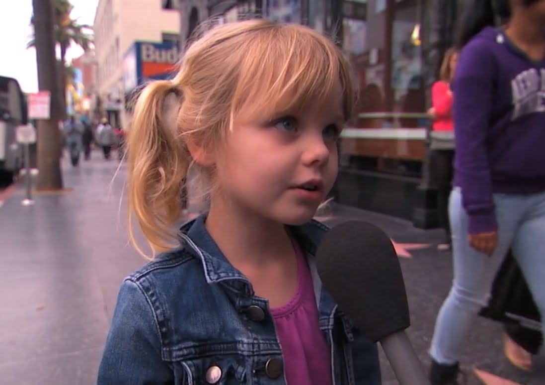 Vai mazi bērni zina rupjus vārdus? (Kimmel Asks Kids: “Do You Know Any Naughty Words?”)