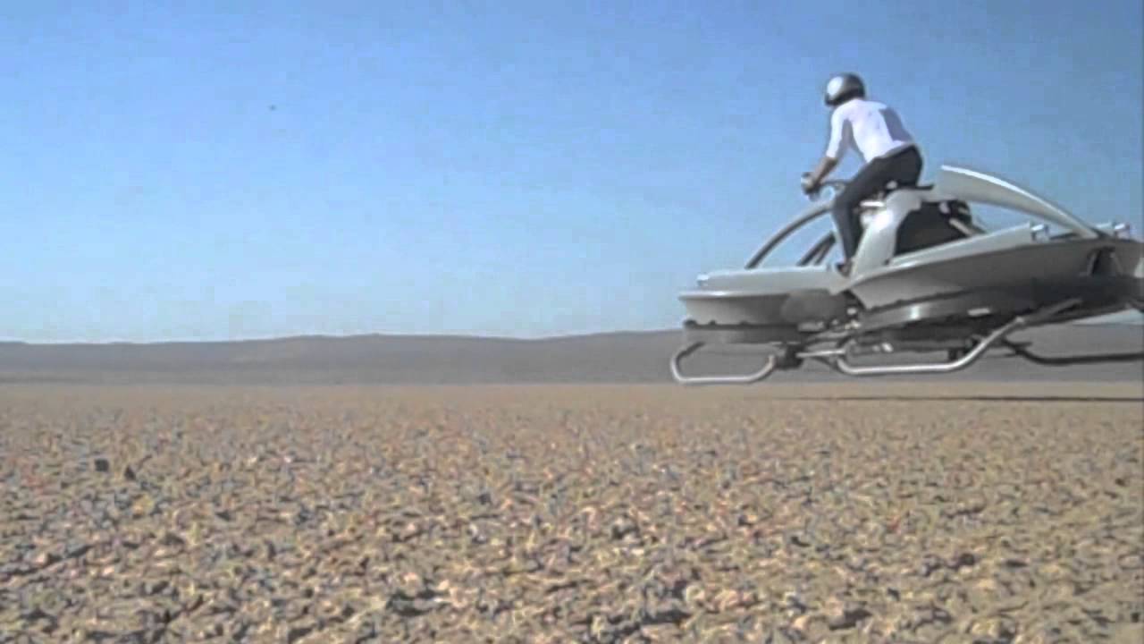 Vai gribētu sev šādu lidojošo moci? (HoverBike – Would You Like To Fly This?)