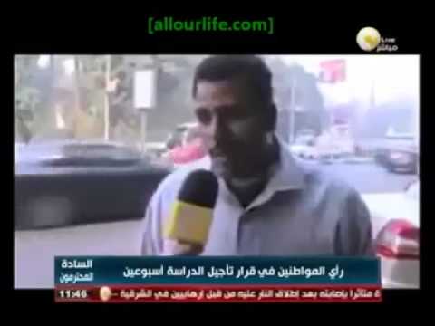 Ēģiptietis beidz interviju, ielecot braucošā autobusā! (Egyptian Guy Ending The Interview Like A Boss)