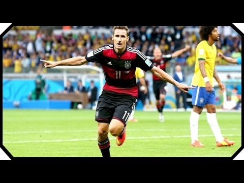 Vācija sagrauj Brazīliju 7-1. Vārtu apkopojums. (Brazil vs Germany 1-7 Goals & Highlights World Cup 2014)