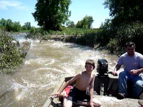 VIDEO – Lūk šāda makšķerēšana man patīk! (Fish Jumping On River – Fishing Never This Easy!)