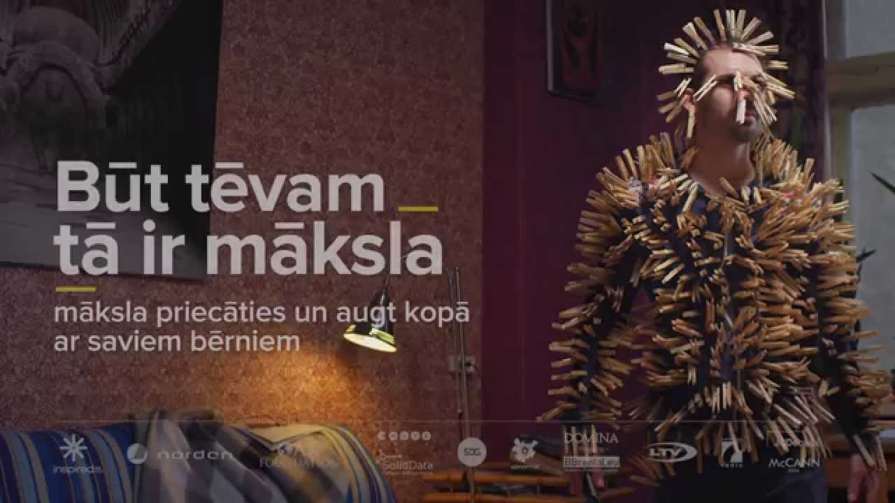 VIDEO: Būt tēvam – tā ir māksla! Māksla priecāties un augt kopā ar saviem bērniem.