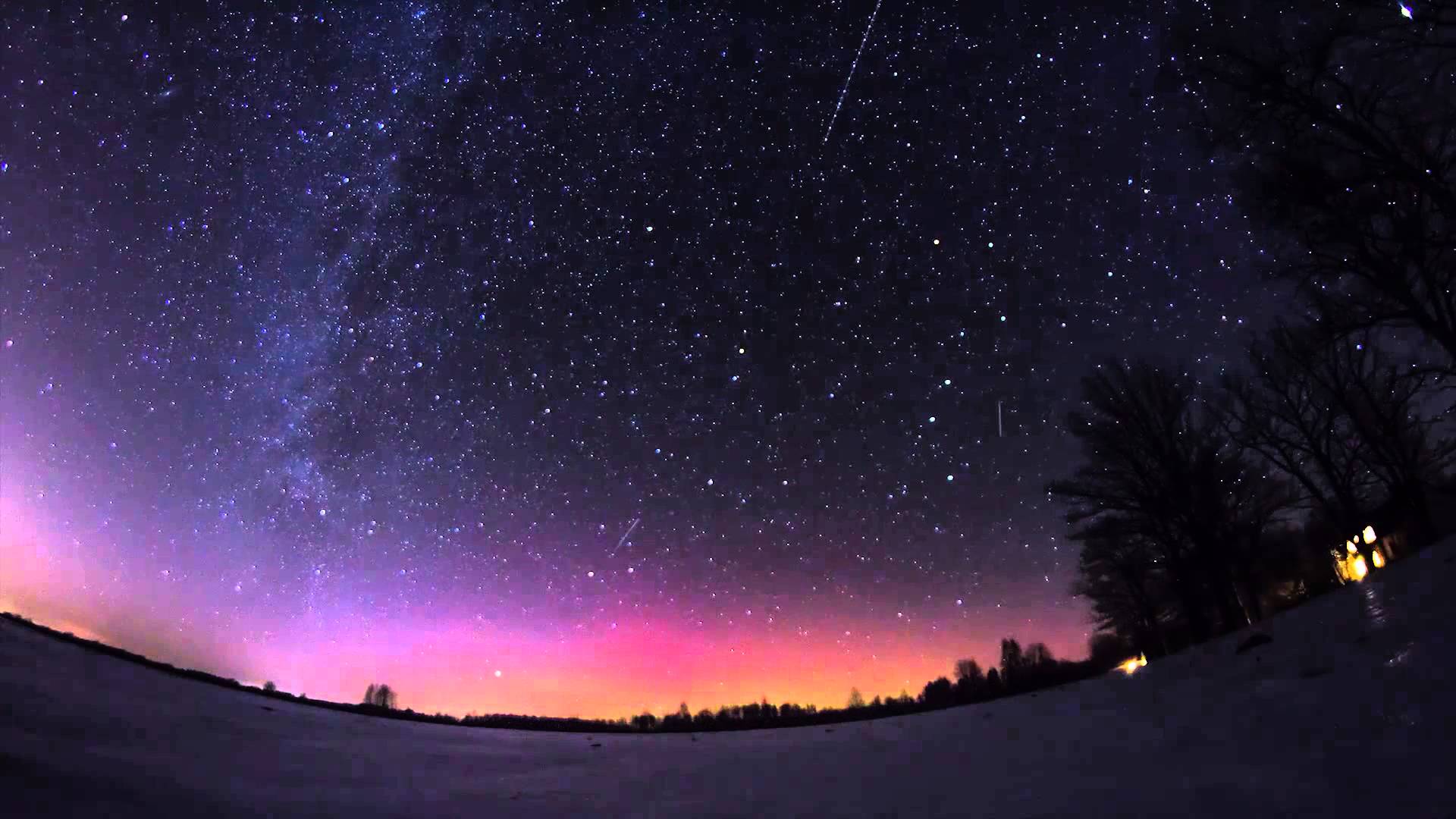 VIDEO: Super! Latvijā novērota ziemeļblāzma! (Northern Lights in Latvia – Time-Lapse)