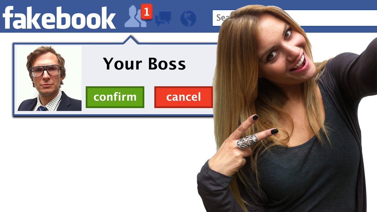 VIDEO: Kāpēc labāk neapstiprināt priekšnieka uzaicinājumu Facebook!? (My boss added me on facebook!)