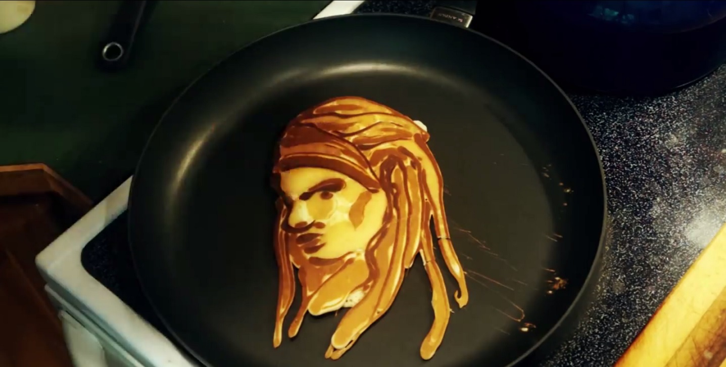 VIDEO: Pankūku māksla! (Pancake Art)