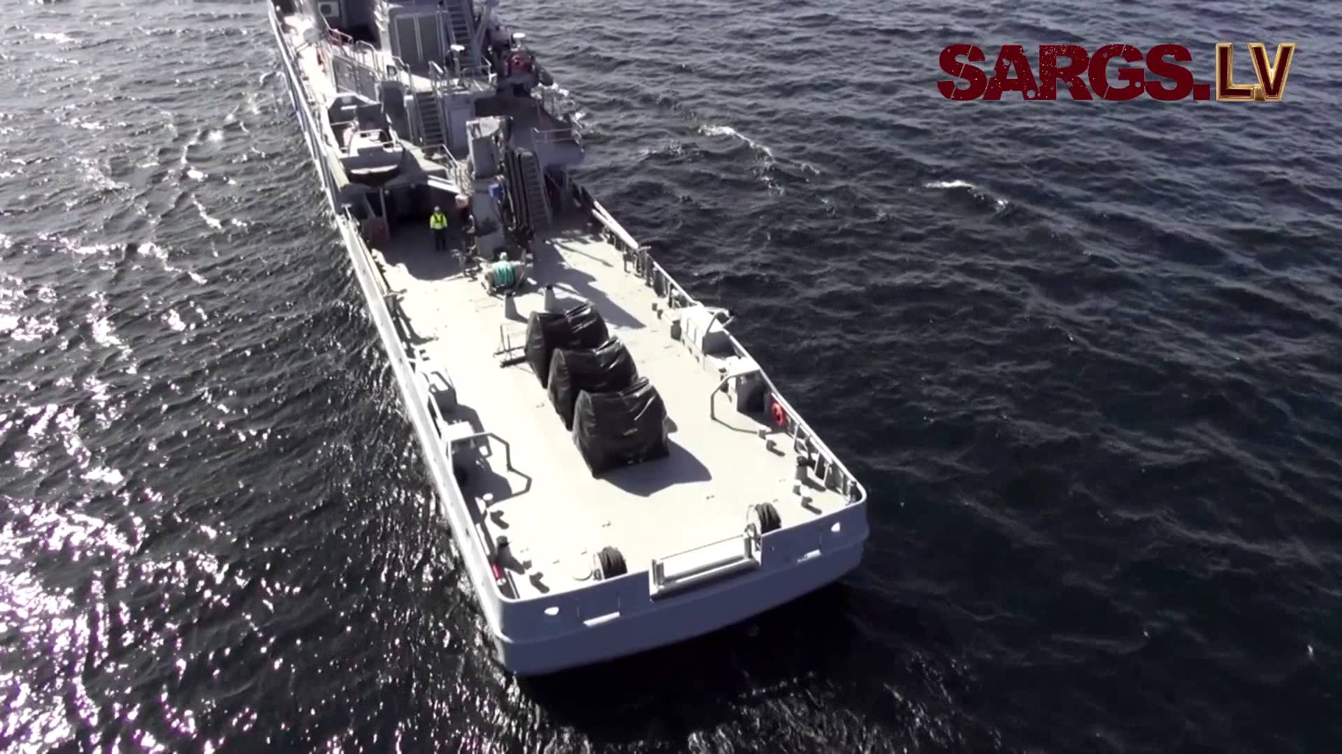 VIDEO: Baltijas jūrā notiek NATO organizētās starptautiskās cilvēku meklēšanas un glābšanas mācības!