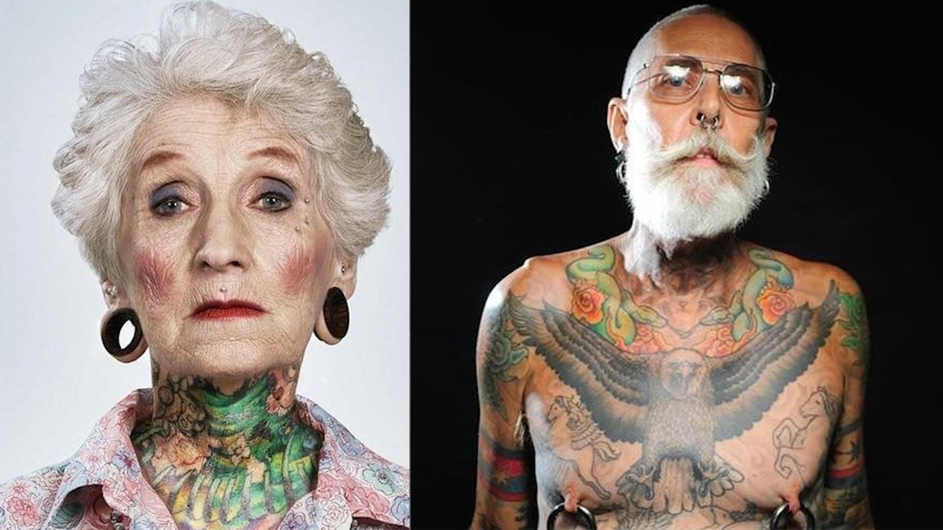 VIDEO: Kā izskatīsies mūsdienu jaunieši ar tetovējumiem pēc 50 gadiem! (How Do Tattoos Change Over 50 Years)