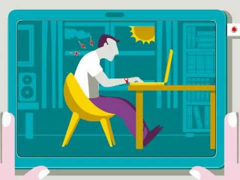 VIDEO: Kā pareizi sēdēt pie datora!? (Basic Tips – Adult or Child Laptop Use at Home)