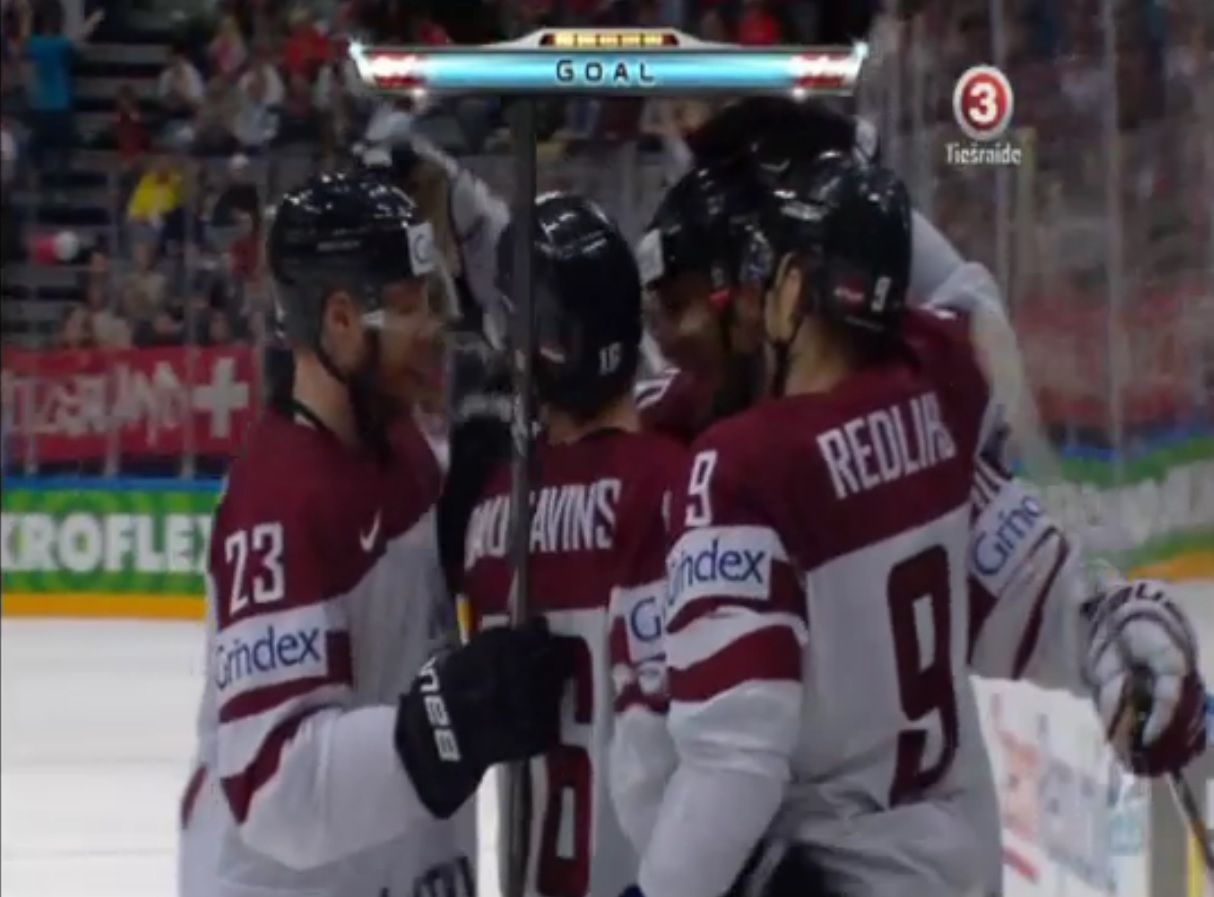 VIDEO: Daugaviņa fantastiskie uzvaras vārti! Latvija uzvar Šveici 2:1!