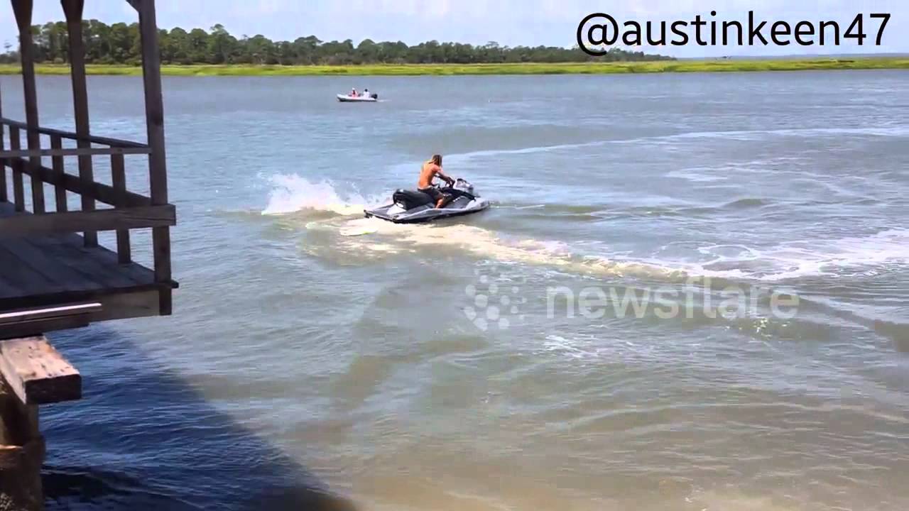 VIDEO: Kā ātri un ar stilu nozagt ūdensmotociklu? (How to steal a jet ski – Austin Keen)