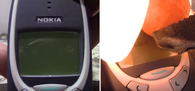 VIDEO: Šis iespējams ir vienīgais veids, kā iznīcināt NOKIA 3310! (Someone Tried To Destroy A Nokia 3310 With A Red Hot Ball Of Nickel And Guess What Won…)
