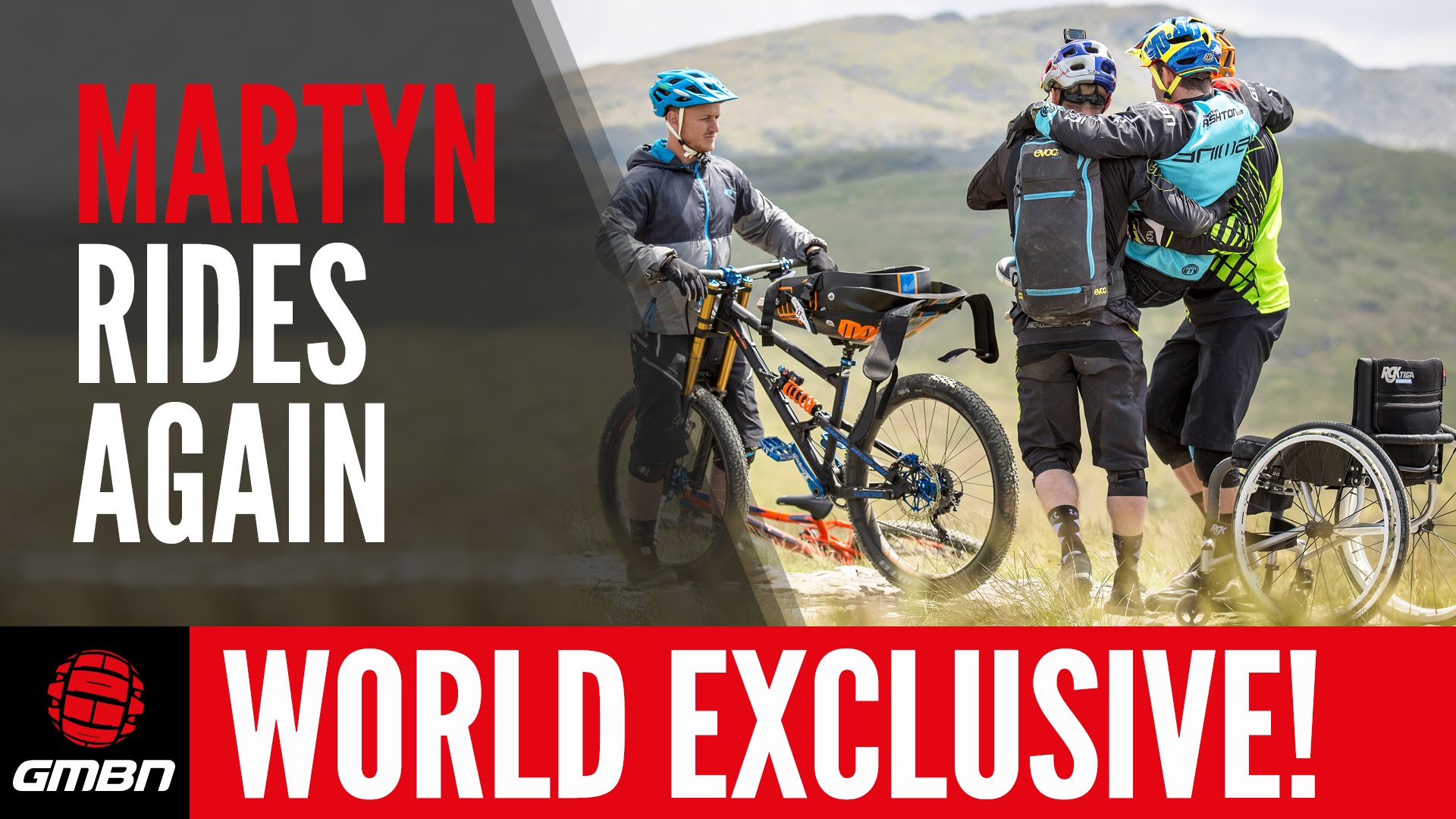 VIDEO: Iedvesmojoši! Paralizēts kalna riteņbraukšanas pasaules čempions atkal uz velosipēda. (Martyn Ashton – Back On Track)