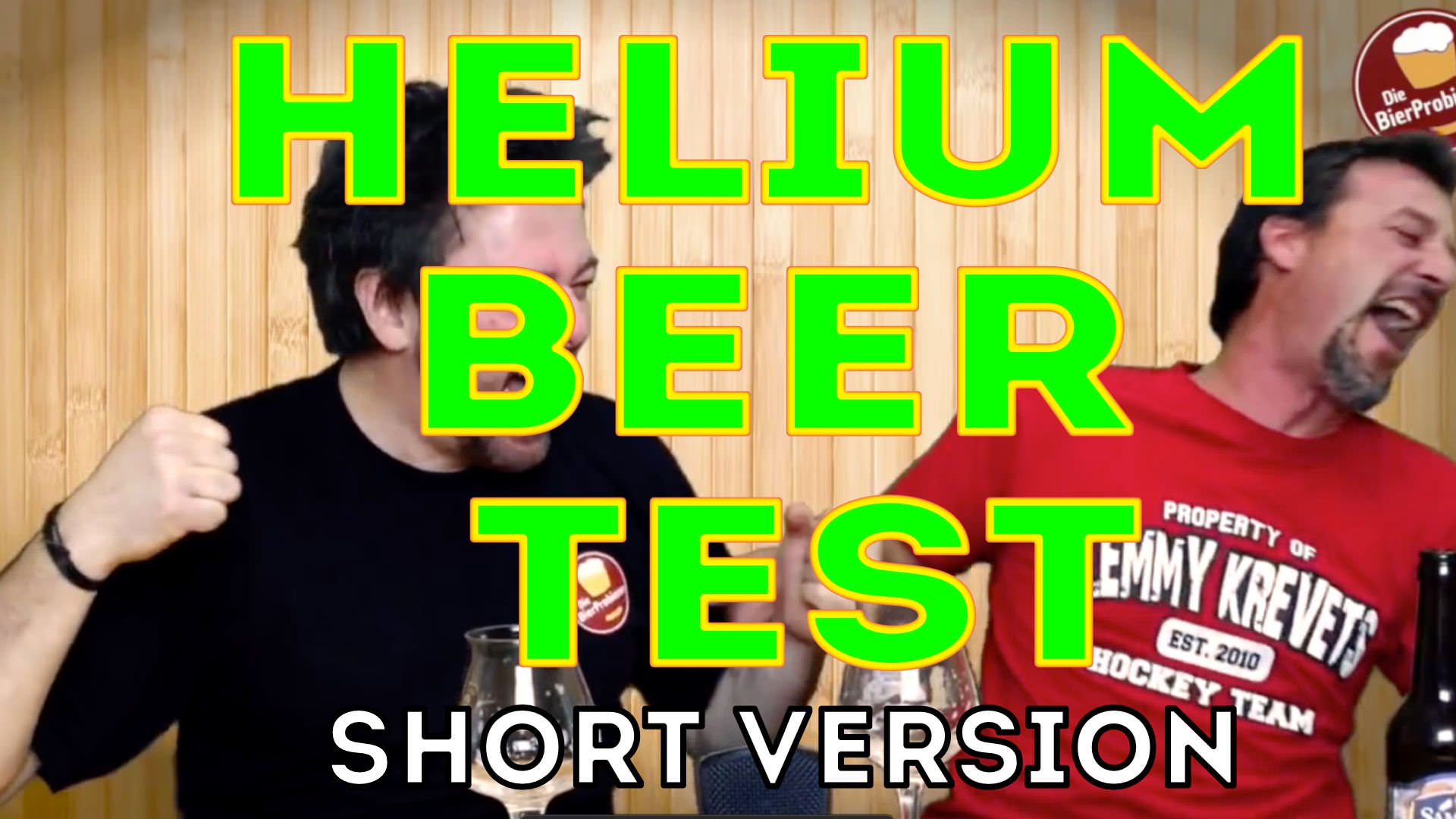 VIDEO: Ja šāds alus būtu pārdošanā, tad bārus tauta gāztu riņķī.. (Helium Beer Test | Short Version with English Subtitles)