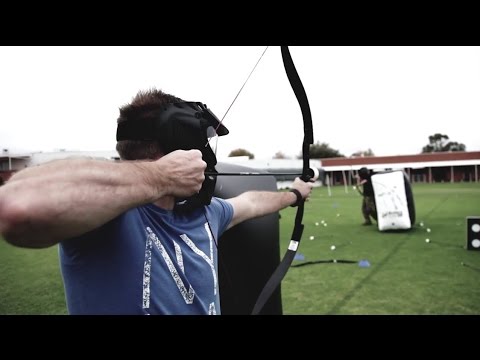 VIDEO: Peintbola jaunākais brālis. (Global Archery Attack – Combat Archery with Surprises!)