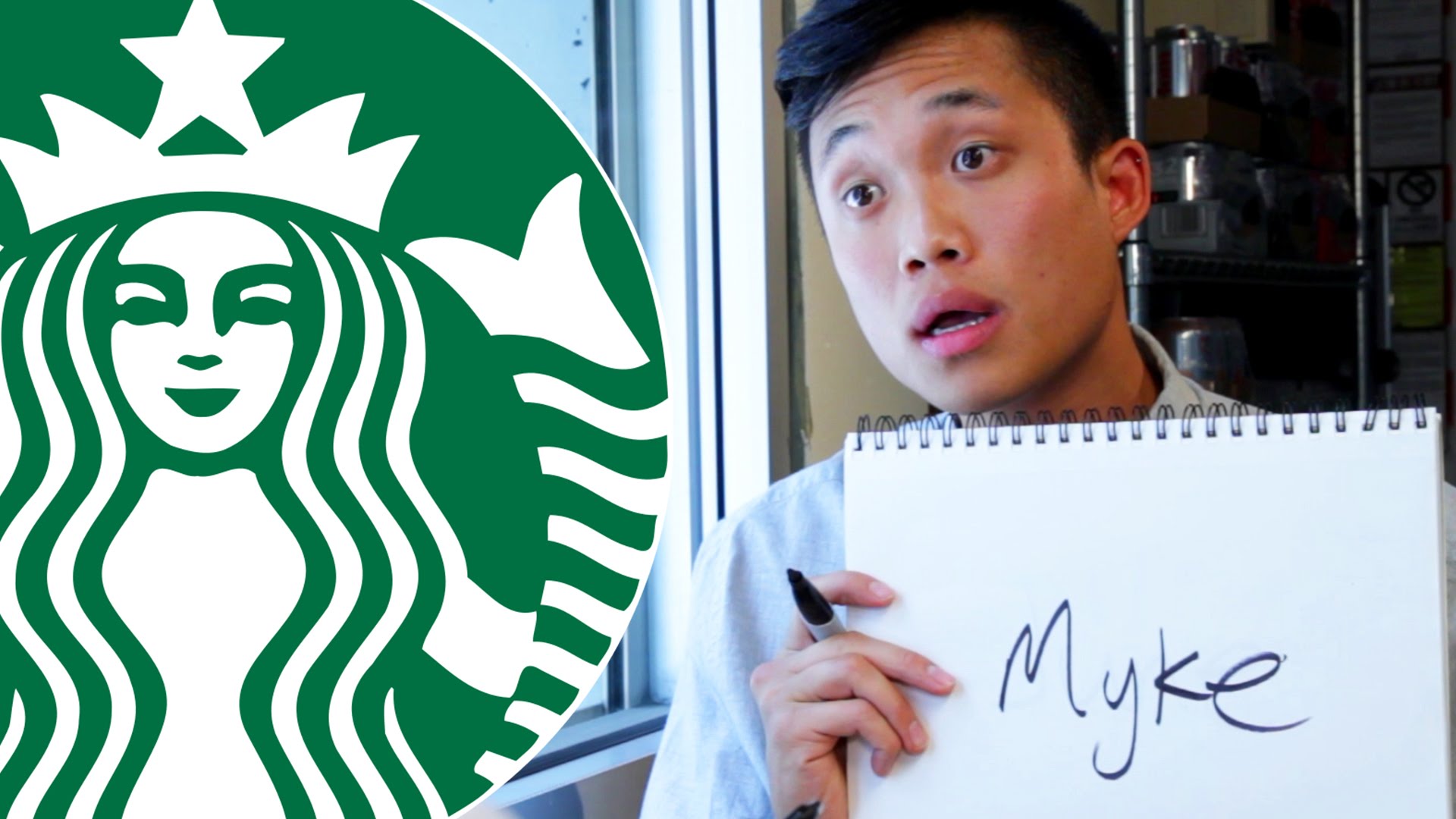 VIDEO: Starbucks darba intervija – vārdu rakstīšana uz krūzītes! Tie, kas tur kaut reizi ir pirkuši kafiju, zinās, par ko ir stāsts! (The Starbucks Interview Spelling Test)