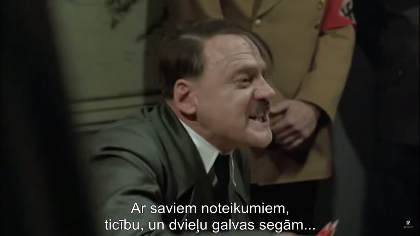 VIDEO: Arī Hitleram ir savs viedoklis par bēgļiem!