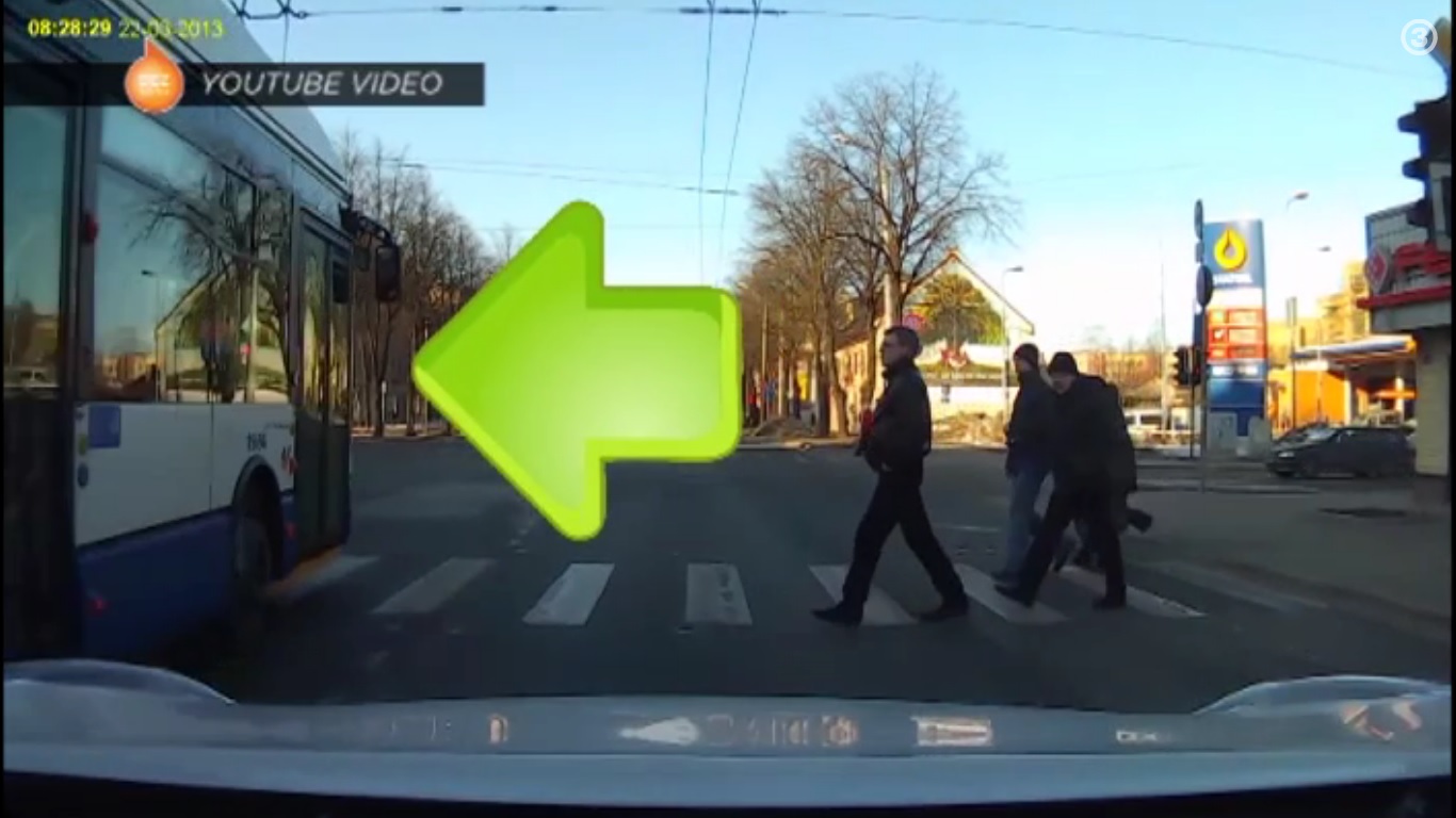 VIDEO: “Rīgas Satiksmes” darbinieki regulāri pārkāpj ceļu satiksmes noteikumus!