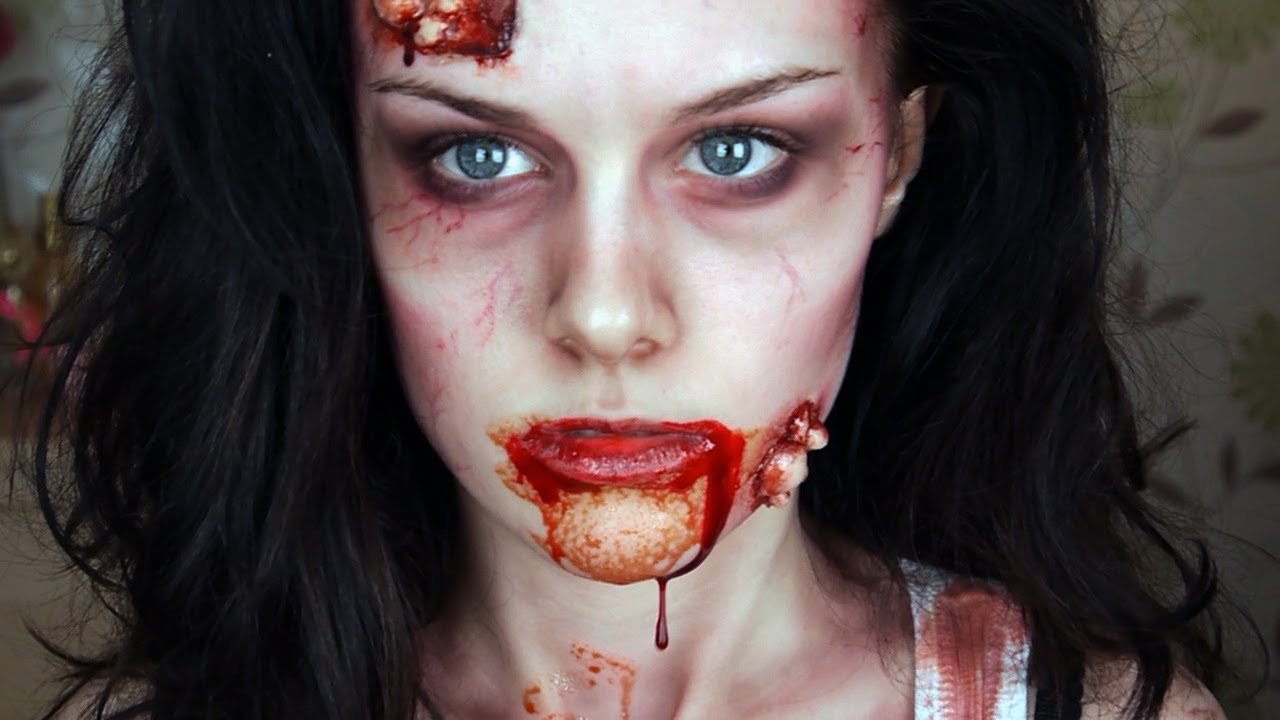 VIDEO: Iespaidīgi! Kā izveidot zombija tēlu ar make-up palīdzību!