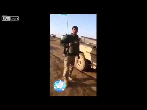 VIDEO: Kurdi sagūstījuši ISIS teroristu, kurš gūstā raud gluži kā bērns!