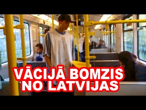 VIDEO: Šokējoši! Vācijā Berlīnes bomžu vidū arī 22-gadīgs bomzis no Latvijas!!!