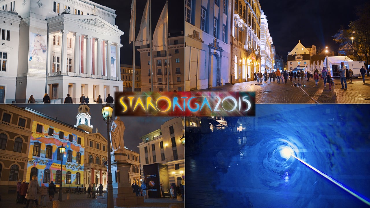 VIDEO: Super! Šādi Rīga izskatījās krāšņā gaismu festivālā “Staro Rīga 2015” laikā!