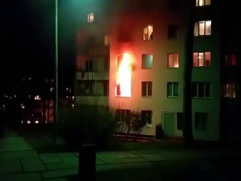 Aculiecinieka video: Ogrē liesmas pārņem dzīvokli!
