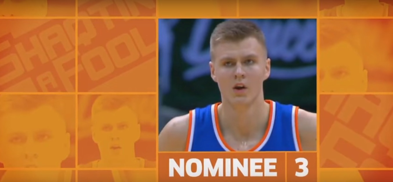 VIDEO: Kristaps Porziņģis ASV televīzijā iekļūst kuriozāko basketbola momentu topā!