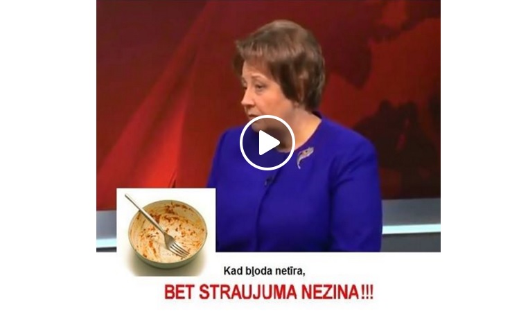 VIDEO: Njā… Straujuma nezina arī, kāpēc bļoda netīra…