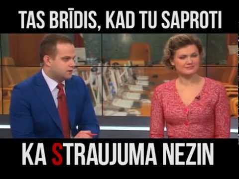 VIDEO: Tas brīdis, kad tu saproti, ka Straujuma nezin…