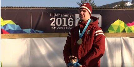 VIDEO: Latvijai ir savs Jaunatnes ziemas Olimpiādes čempions kamaniņu sportā!