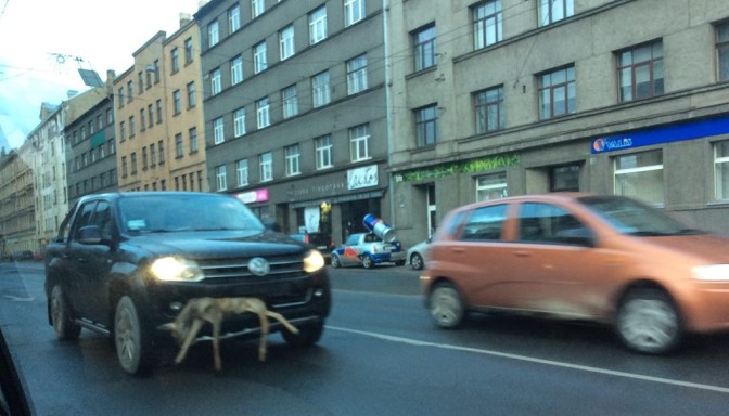 FOTO: Skats uz Brīvības ielas, kas šorīt šokēja daudzus aculieciniekus!