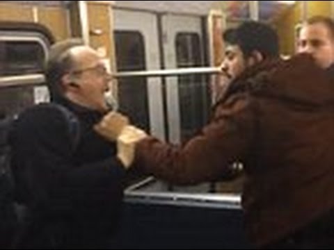 VIDEO: Migranti Minhenes metro uzbrūk 2 pensionāriem, kas aizstāvēja jaunu meiteni!