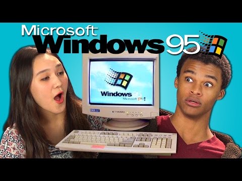 VIDEO: Kā reaģē pusaudži, ja viņus nosēdina pie “Windows 95”!