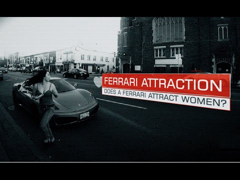 VIDEO: Eksperiments: vai automašīnā “Ferrari” piesaista sieviešu uzmanību?