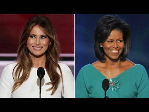 VIDEO: Nesmukums! Vai tiešām ASV prezidenta kandidāta Donalda Trampa sieva nočiepusi Mišelas Obamas runu!?