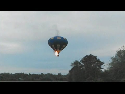 VIDEO: Vistraģiskākā gaisa balona avārija ASV vēsturē.. Bojā gājuši 16 cilvēki..