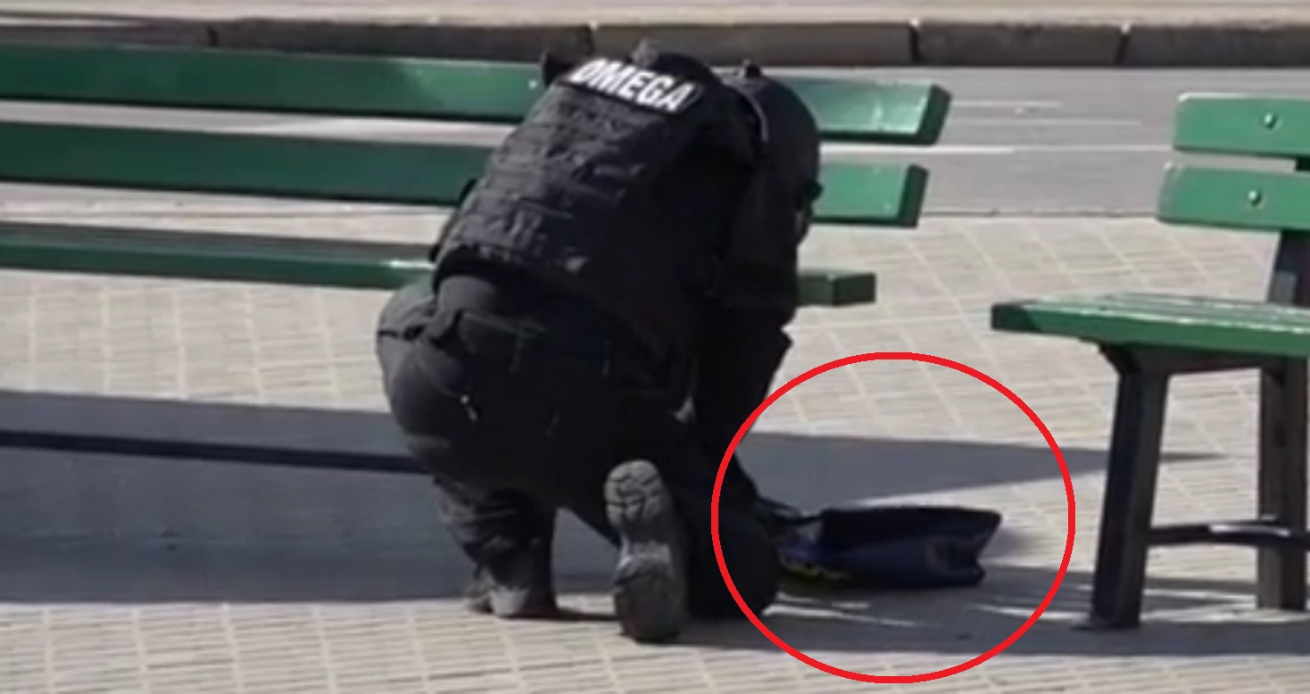 VIDEO: Sapieri pašā Rīgas centrā uzspridzina aizdomīgu maisiņu! Pilsētā milzu sastrēgums!