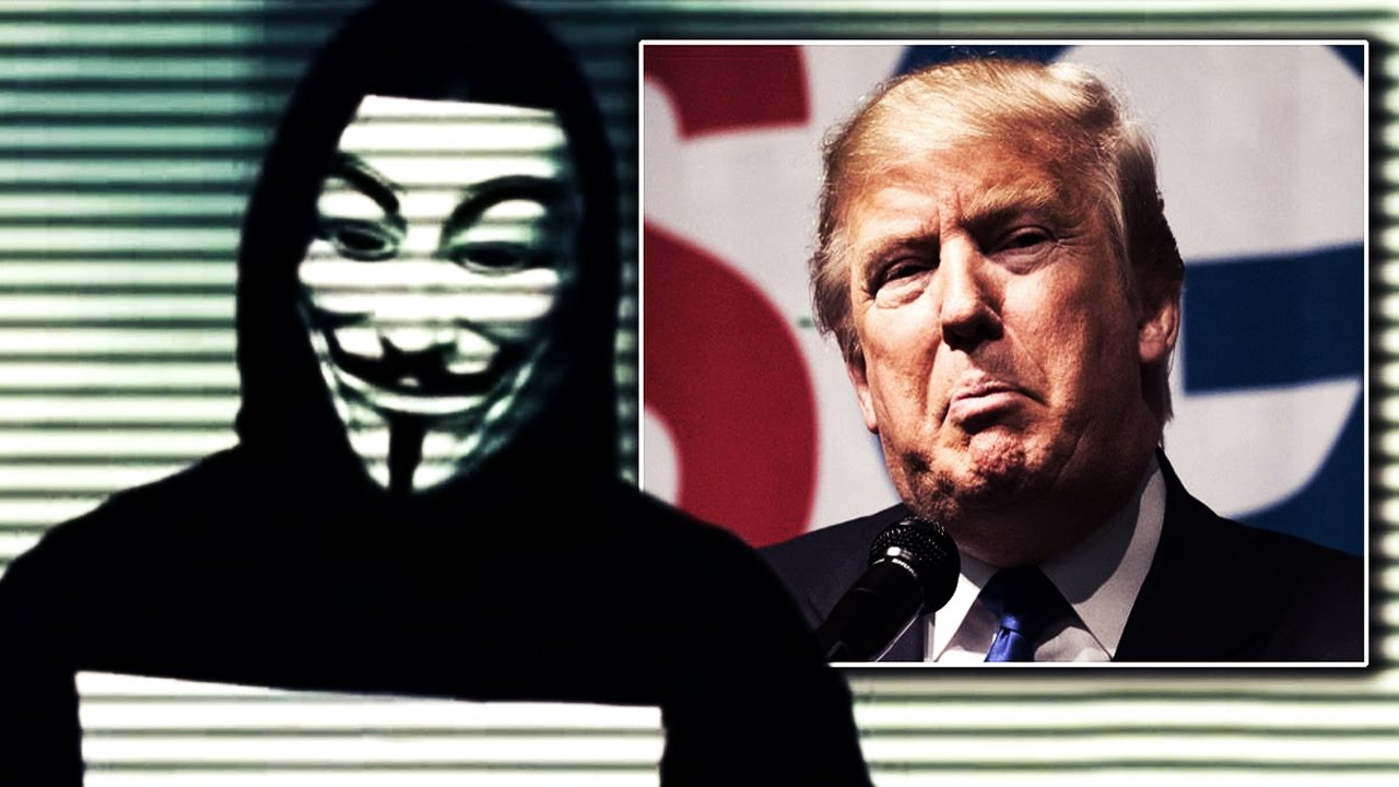 VIDEO:  “Anonymous” vēstījums Donaldam Trampam!