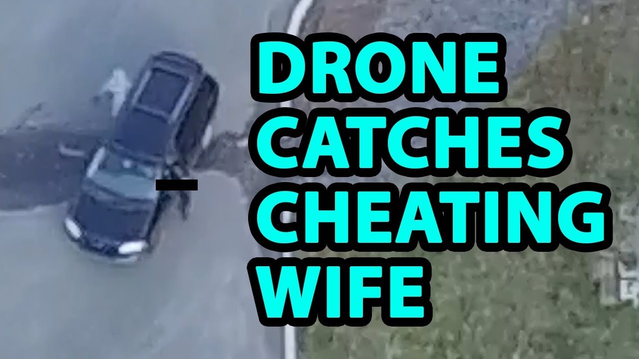 VIDEO: Vīrietis izseko sievu, izmantojot dronu, un pieķer krāpšanā!