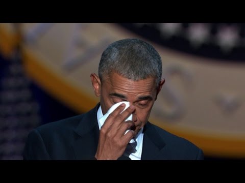 VIDEO: Baraks Obama apraudas, runājot par savu sievu.. Pavisam drīz viņu nomainīs Tramps.