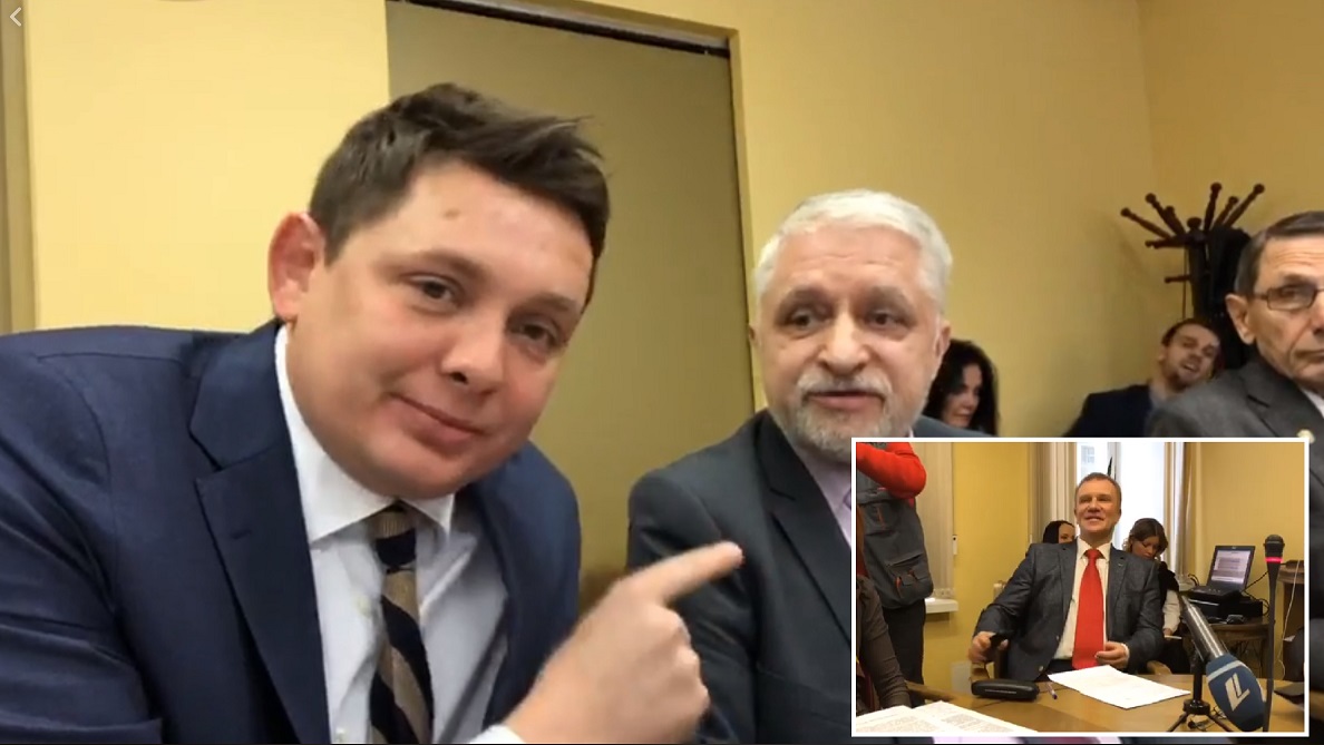 VIDEO: Deputātu Artusu Kaimiņu IZSLĒDZ no Saeimas sēdes!