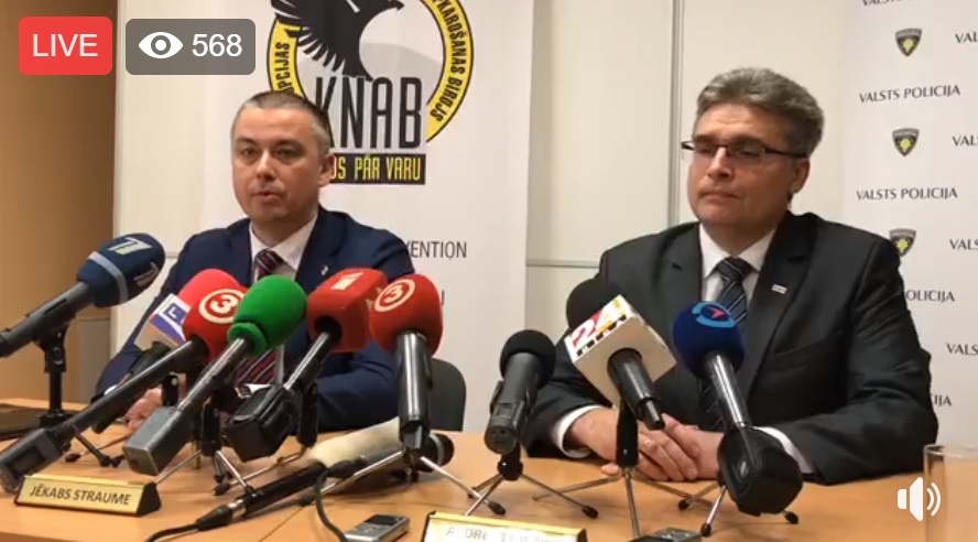 Video tiešraide no KNAB: Kāpēc aizturēja Latvijas Bankas prezidentu Rimšēviču!?