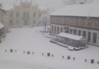Ziema nesteidzas prom – daļu Kurzemes pārklājusi vairākus centimetrus bieza sniega kārta
