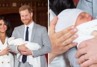 VIDEO | FOTO: Megana un Harijs ar prieku sev līdzās atrāda jaundzimušo dēlu