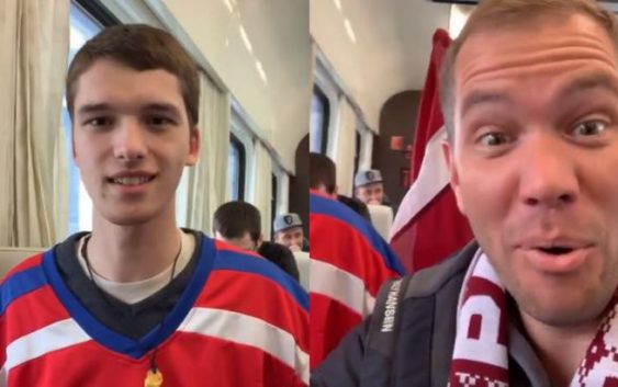 VIDEO: “Es ļoti mīlu Baltijas valstis,” hokeja fans no Čehijas iemācījies latviešu valodu nieka trijos mēnešos