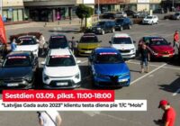 “Latvijas Gada auto testa dienā Molā” būs iespējams izmēģināt jaunākos automobiļus Latvijā